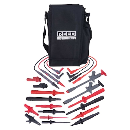 Reed Instruments R1050-KIT2 Deluxe Safety Test Lead Kit R1050-KIT2